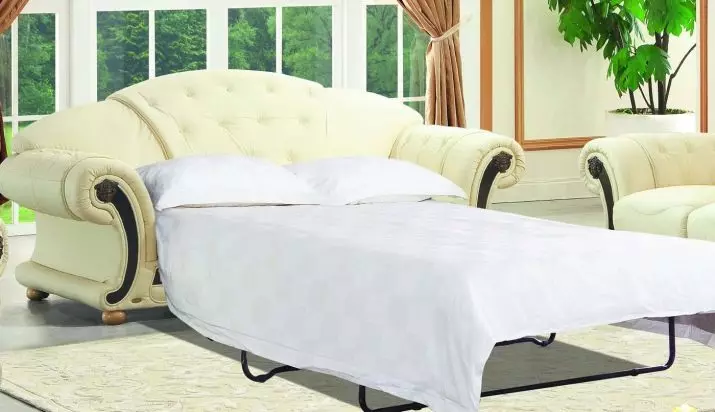 Sofa ngủ (87 ảnh): Chọn rộng 160 cm trong phòng, kích thước 160x200, 200x200 và 180x200, giường sofa với lưng cao và ghế sofa-ghế sofa 9066_80