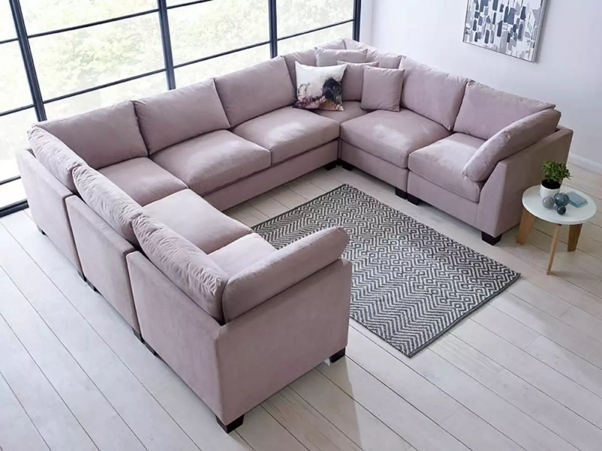 Sofa ngủ (87 ảnh): Chọn rộng 160 cm trong phòng, kích thước 160x200, 200x200 và 180x200, giường sofa với lưng cao và ghế sofa-ghế sofa 9066_9