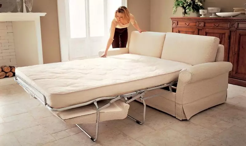 Sofás con un mecanismo SEDAFLEX: elija un sofá cama con un mecanismo 
