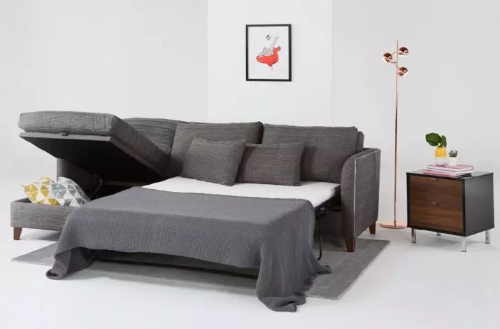 Дивани з механізмом «седафлекс»: вибираємо диван-ліжко з механізмом «американська розкладачка», кутові і вузькі моделі 9069_2