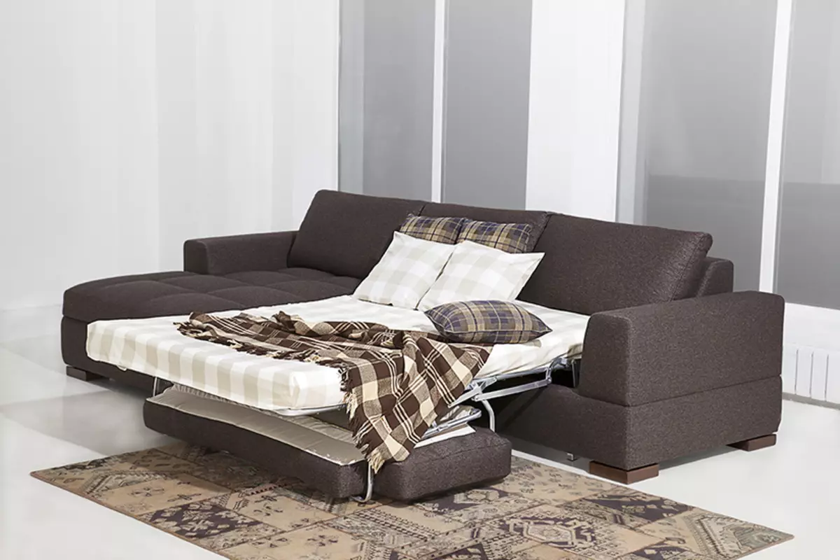 Дивани з механізмом «седафлекс»: вибираємо диван-ліжко з механізмом «американська розкладачка», кутові і вузькі моделі 9069_22