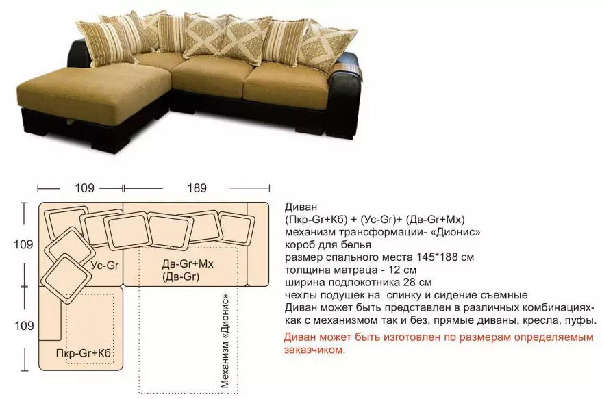 Sofos su Sedaflex mechanizmu: pasirinkite sofa lova su mechanizmu 