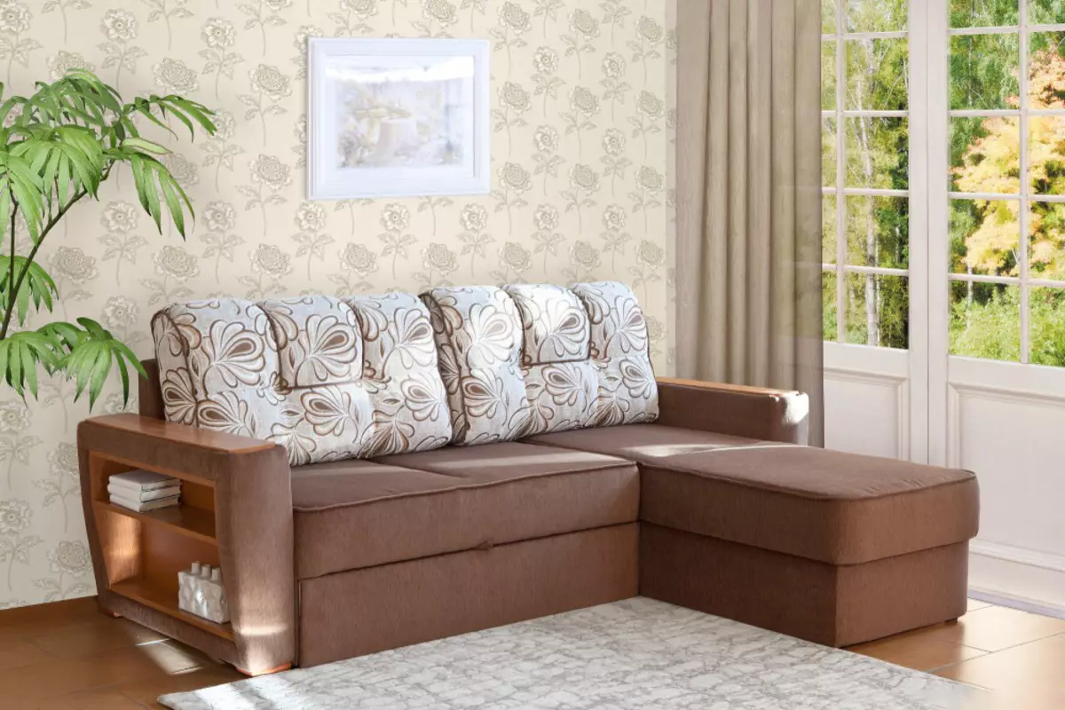 Дивани з механізмом «седафлекс»: вибираємо диван-ліжко з механізмом «американська розкладачка», кутові і вузькі моделі 9069_32