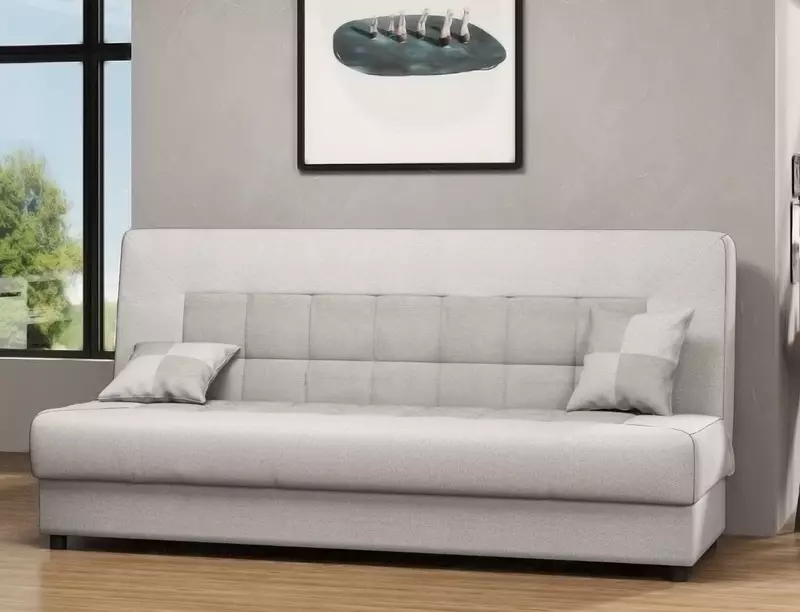 Дивани з механізмом «седафлекс»: вибираємо диван-ліжко з механізмом «американська розкладачка», кутові і вузькі моделі 9069_36
