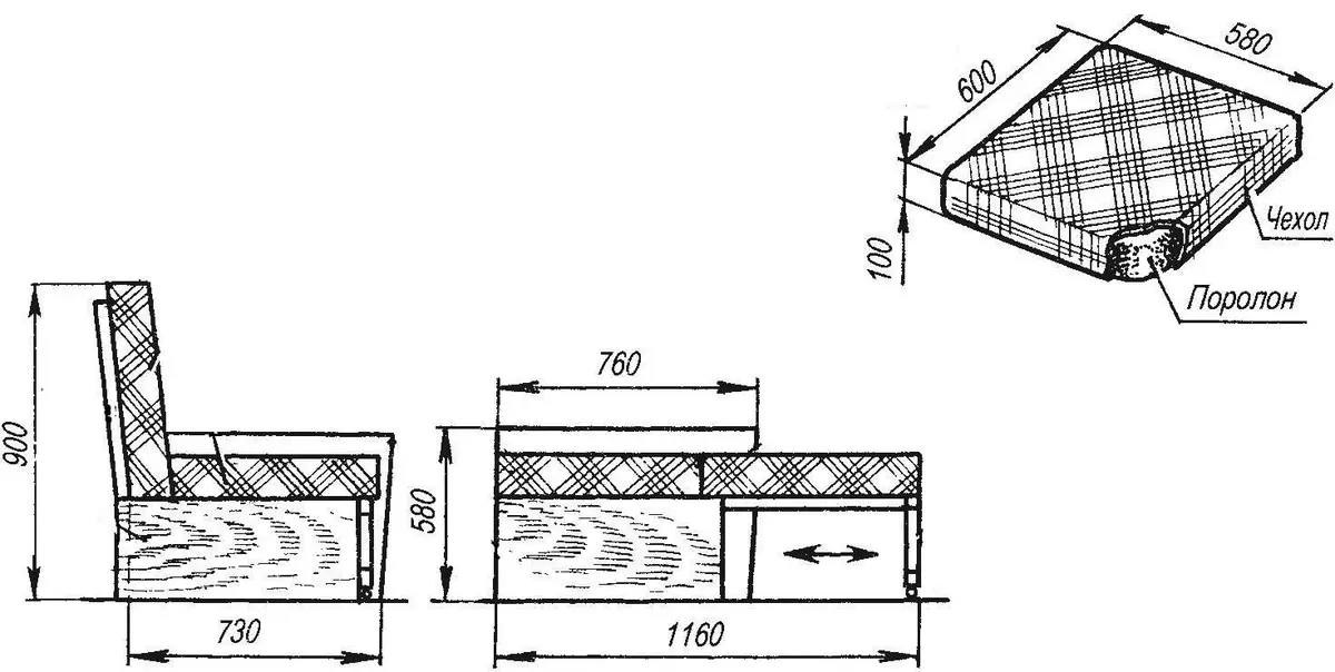 Sofa mula sa mga pallets gamit ang kanilang sariling mga kamay (45 mga larawan): hakbang-hakbang na pagtuturo ng isang angular sofa mula sa pallets, diagram na may sukat. Sofa table sa balkonahe at iba pang mga modelo 9113_44