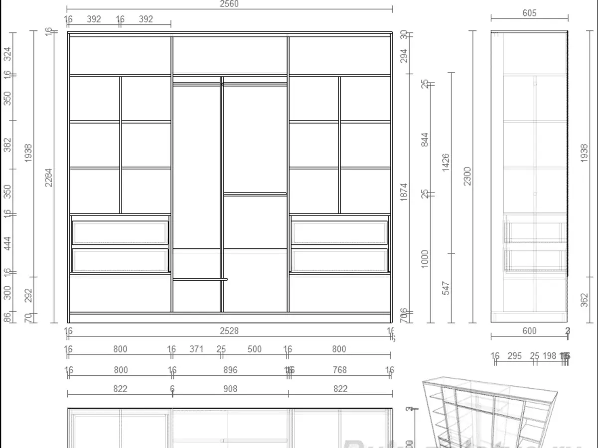 Διαστάσεις των γραφείων στο διάδρομο (27 φωτογραφίες): βάθος 30, 35, 40 και 45, 50 και 90 cm, πλάτους 2 και 3 μέτρων, κανονικό ύψος του διαμερίσματος καταψύκτη 9114_15
