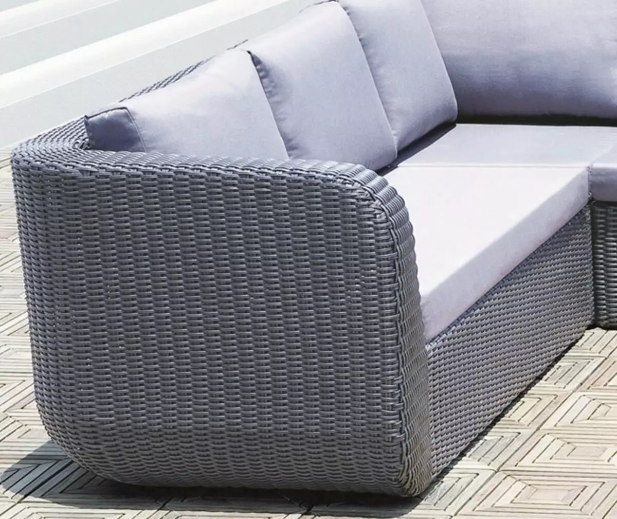 Sofasên Rattan ên Artificial: Corner û Rasterê Gaxê Gaxa Rastîn, Rêz, 3-Modelên Herêmî û Double 9115_11