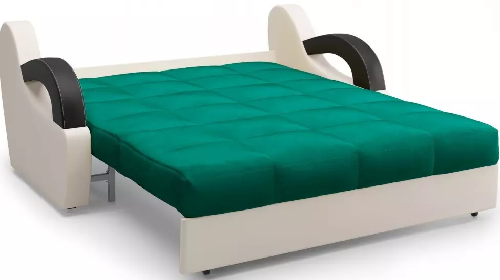 Kauč-harmonika na metalnom okviru: s ortopedskim madracem i neovisnim izvorima, s kutijom za posteljinu i druge, tvornice 9117_28