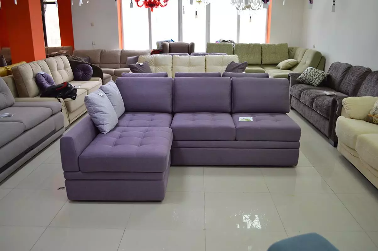 Pushe kanapék: sarok, egyenes és moduláris, kanapé ágyak és egyéb modellek a gyárból. Vásárlói vélemények 9127_18