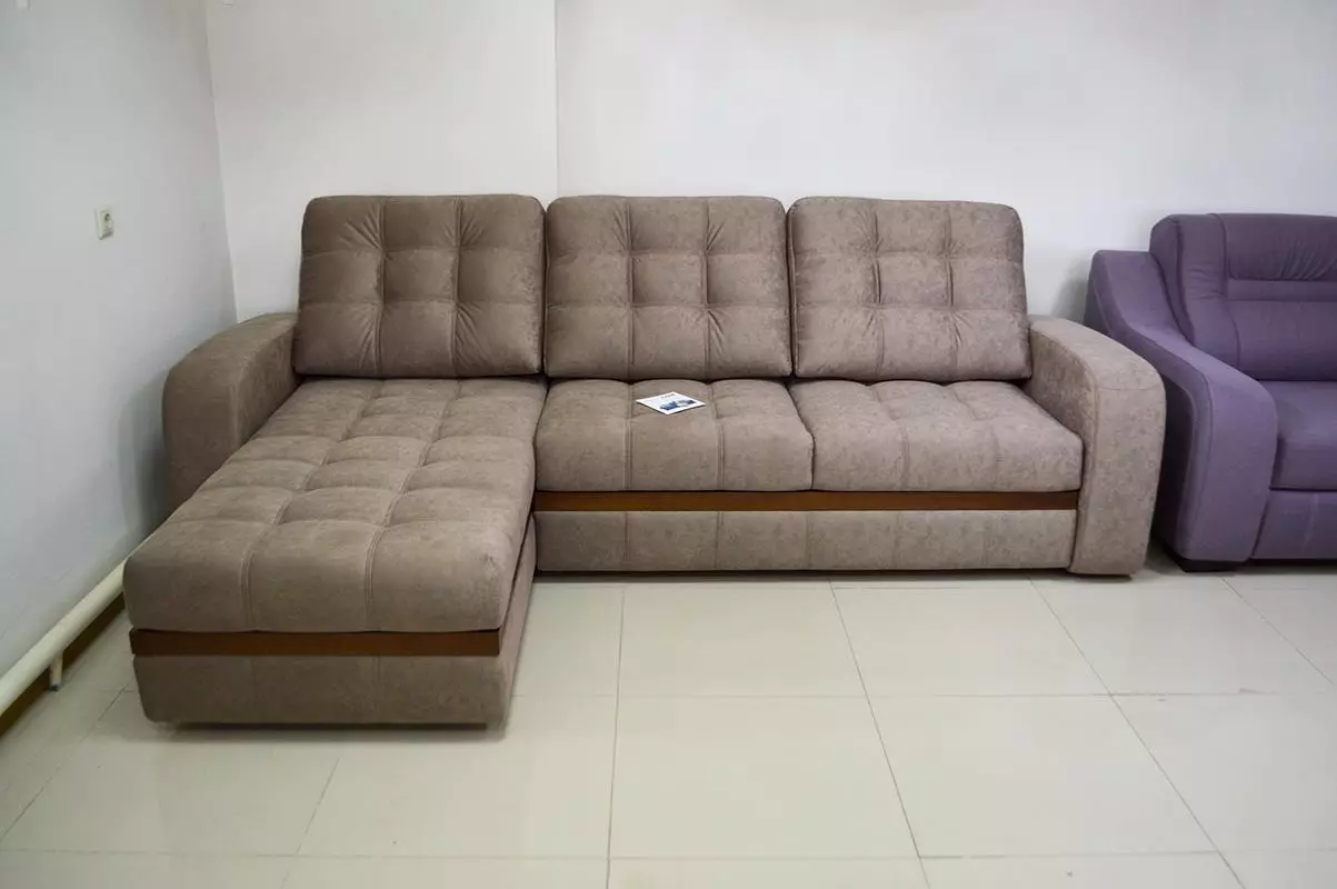 Pushe sofas: sulok, tuwid at modular, sofa bed at iba pang mga modelo mula sa pabrika. Mga Review ng Customer 9127_20
