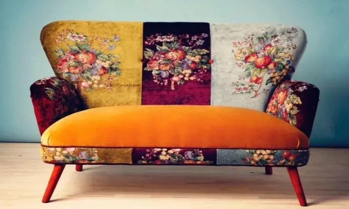 Sofa sofa (59 foto): lipatan dengan backrest dan kotak untuk linen, sofa tunggal kecil dan model lain 9145_54