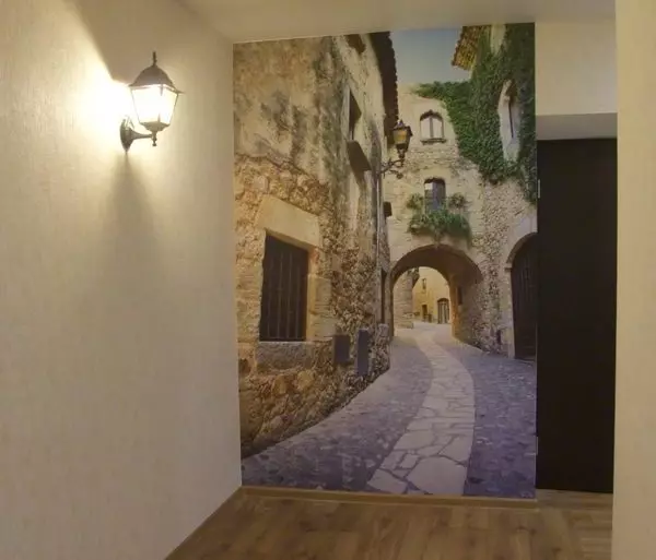 Malereiwände im Korridor (51 Fotos): Wie malen Sie die Wände auf dem Flur? Interior Design-Optionen in der Wohnung und im Haus 9152_19