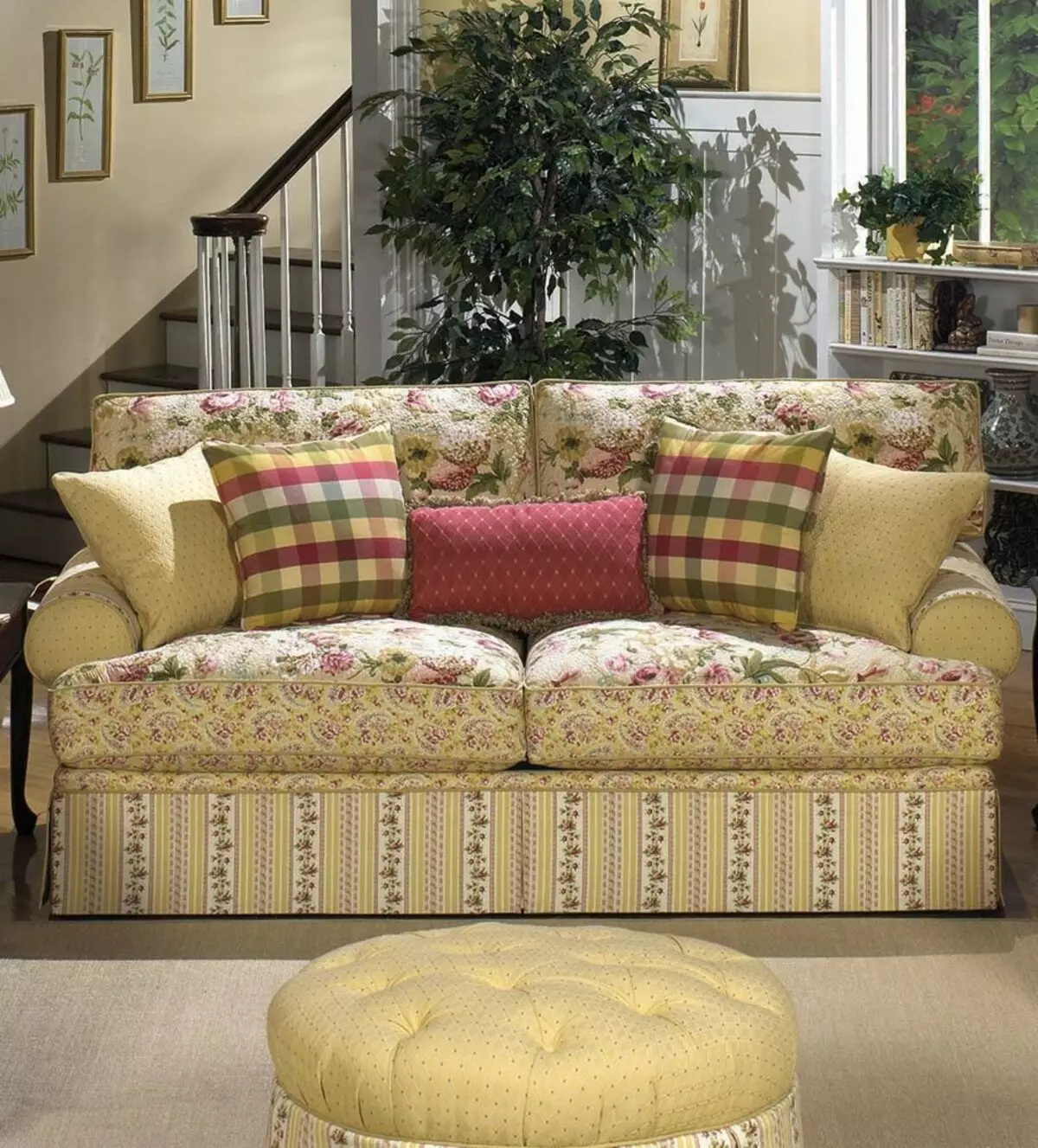 SOFA Styles (Foto 39): retro na American, Italiantali na Chinese, Neoclassic, Ampi na Classic 9170_29