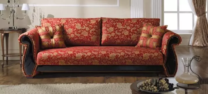 Sofa Styles (39 عکس): یکپارچهسازی با سیستمعامل و آمریکایی، ایتالیایی و چینی، نئوکلاسیک، آمپی و کلاسیک 9170_37