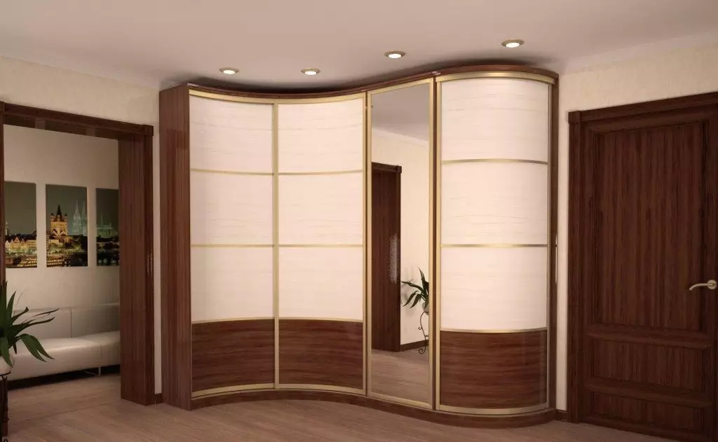 Modulare Möbel für eine Eingangshalle (65 Fotos): Eckmodul im Korridor, kleine Systemtiefe bis 40 cm, weiße Wände, Wenge-Farbmöbel und andere Optionen 9177_44