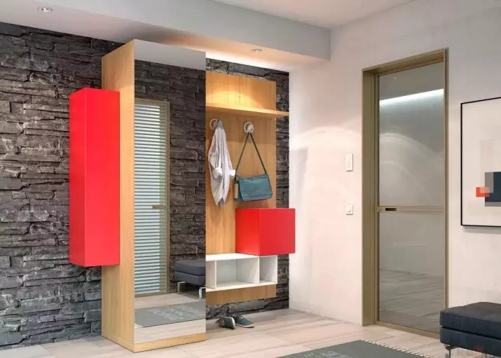 Design di un piccolo corridoio (74 foto): le idee dell'interno di piccoli corridoi in appartamenti. Come equipaggiare un corridoio stretto? 9179_57