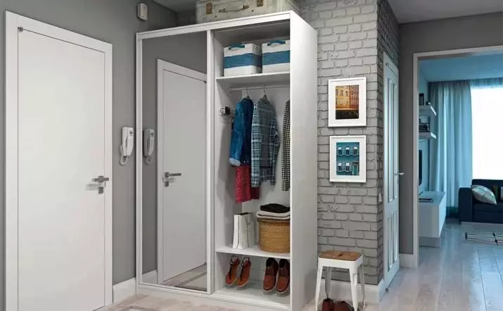 Design di un piccolo corridoio (74 foto): le idee dell'interno di piccoli corridoi in appartamenti. Come equipaggiare un corridoio stretto? 9179_62