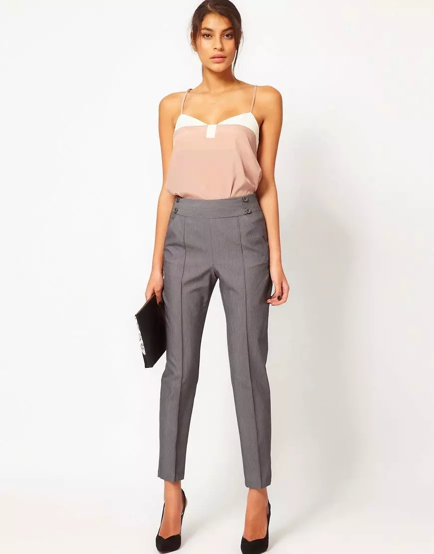 Modne hlače 2021: Ženski elegantni modeli, modni trendovi 917_219