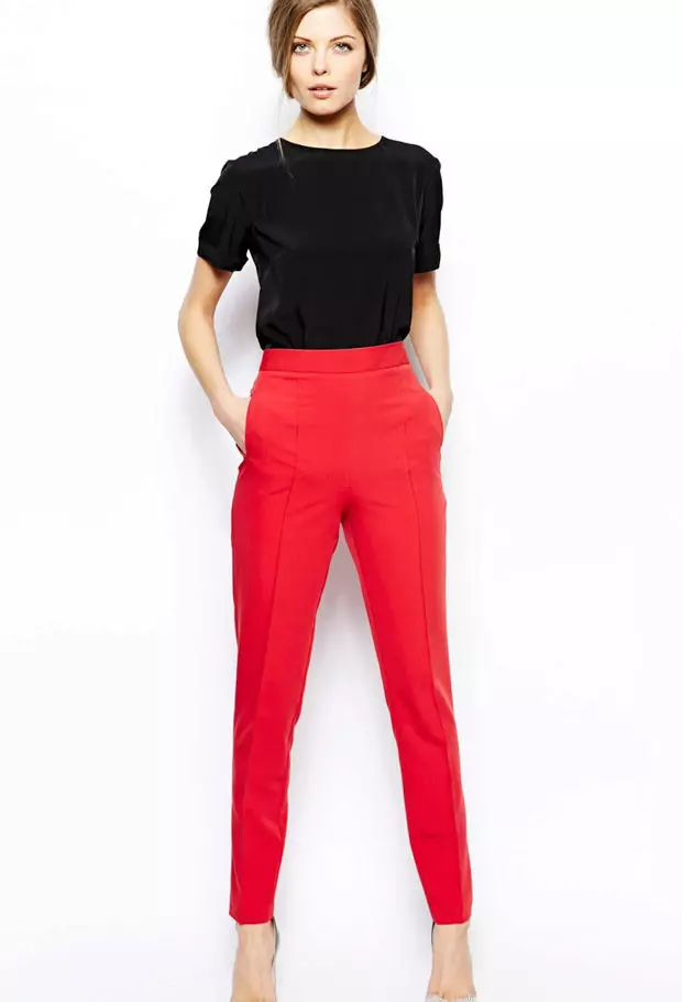 Модне панталоне 2021: Женски стилски модели, модни трендови 917_226