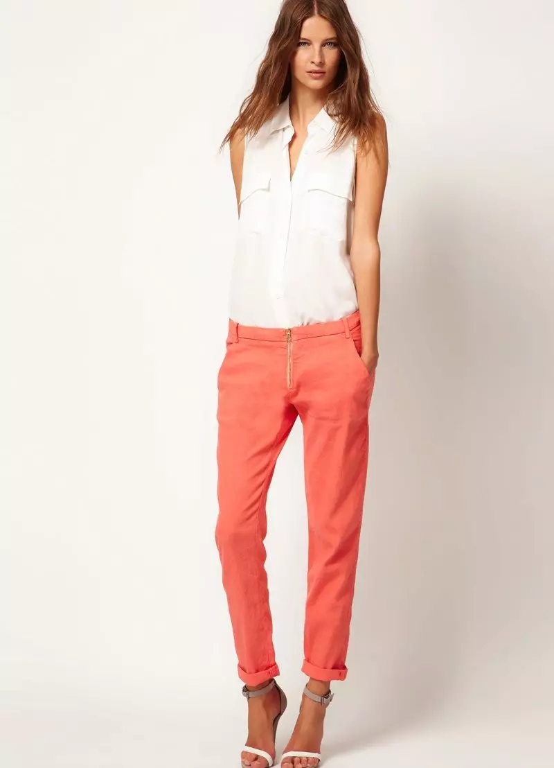 Modne hlače 2021: Ženski elegantni modeli, modni trendovi 917_250