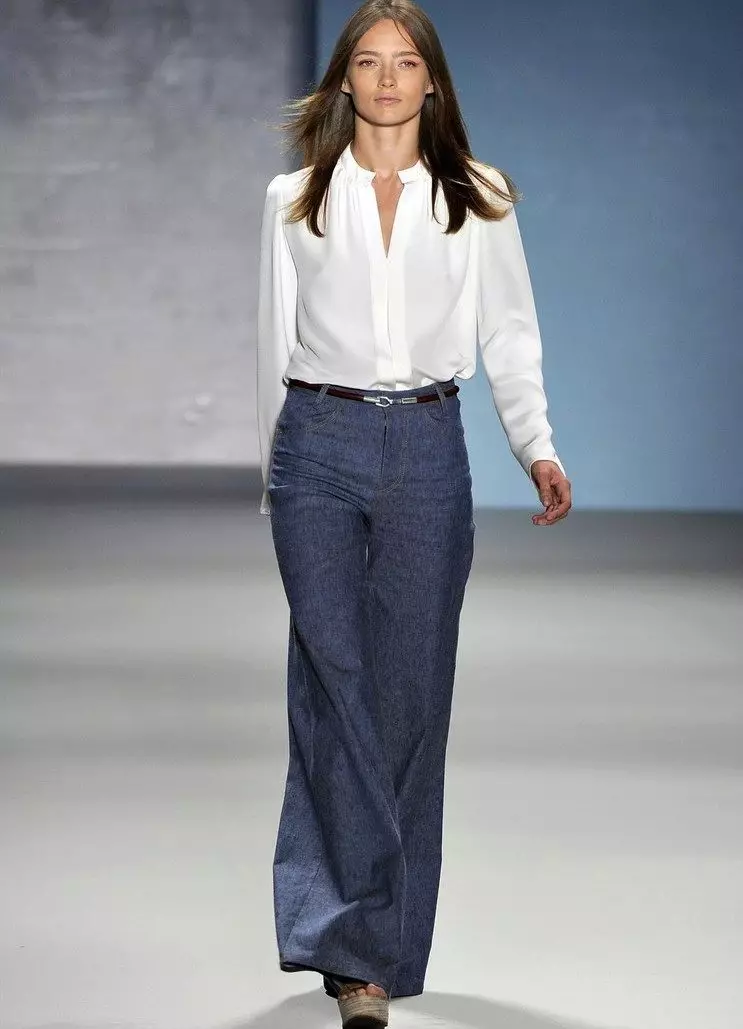 Модни панталони 2021: Стилски модели на жени, модни трендови 917_30
