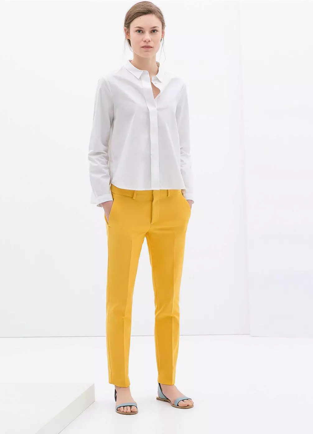 Modne hlače 2021: Ženski moderni modeli, modni trendovi 917_315