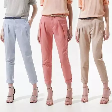 Модне панталоне 2021: Женски стилски модели, модни трендови 917_327