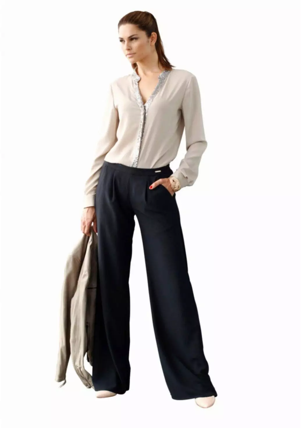 Fashion Pants 2021: Mga naka-istilong modelo ng kababaihan, mga trend ng fashion 917_34