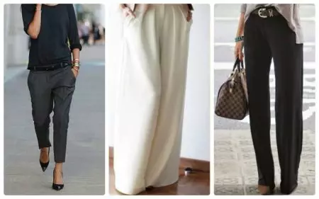 Модне панталоне 2021: Женски стилски модели, модни трендови 917_383