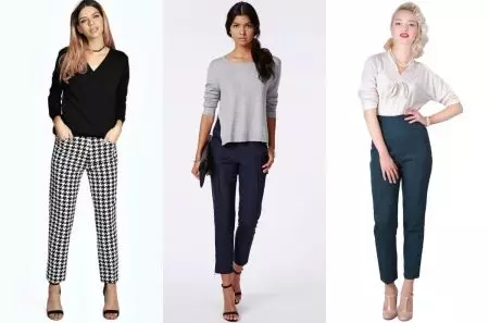 Spodnie mody 2021: Stylowe modele damskie, trendy mody 917_394