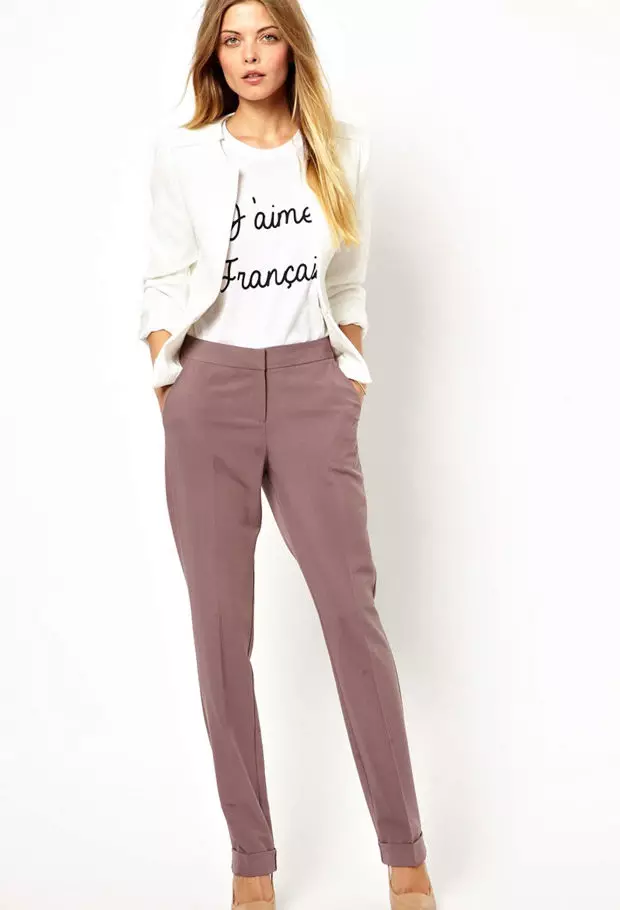 Fashion Pants 2021: Аялдардын стилдүү моделдери, мода тенденциялары 917_405