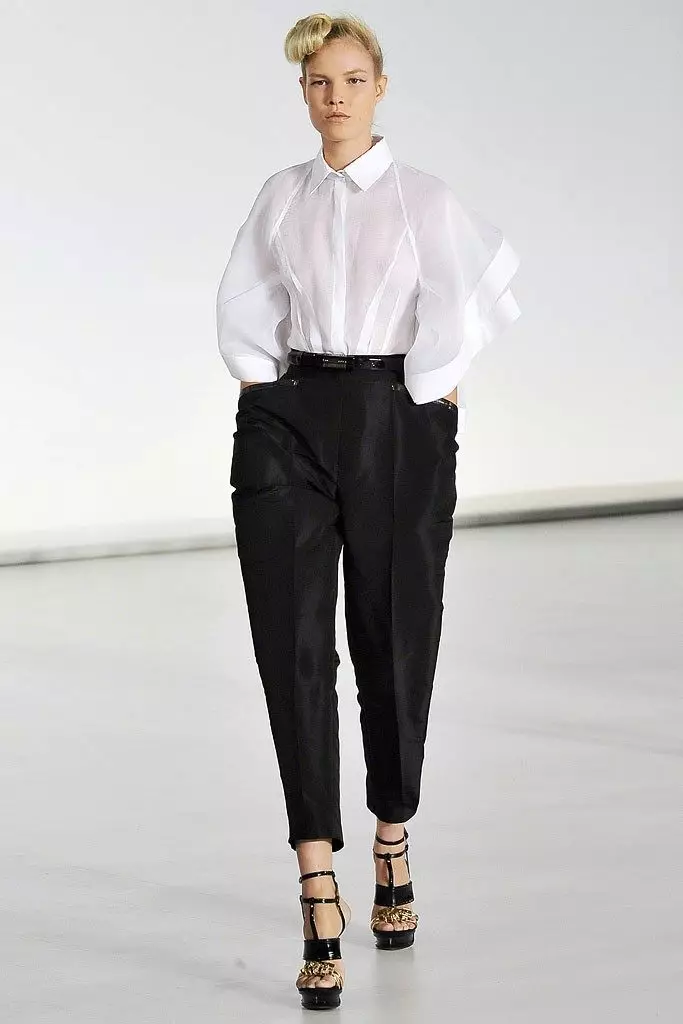 Παντελόνια μόδας 2021: Κομψά μοντέλα γυναικών, τάσεις μόδας 917_45