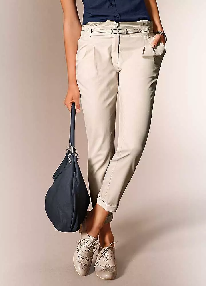 Модне панталоне 2021: Женски стилски модели, модни трендови 917_80