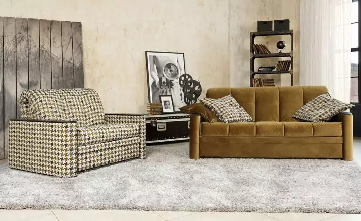Fissure-sofa's: hoek en rechte vouwen en andere modellen van goede kwaliteit. Modieuze witte en andere banken 9180_19