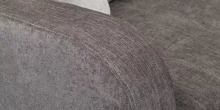 Fissure-sofa's: hoek en rechte vouwen en andere modellen van goede kwaliteit. Modieuze witte en andere banken 9180_9