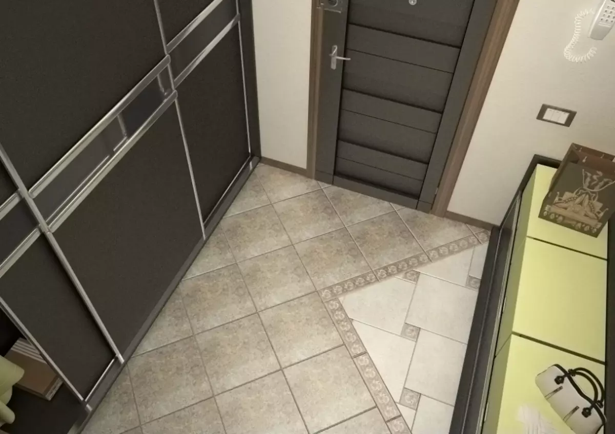 плитка на пол коридор и кухня в одном стиле