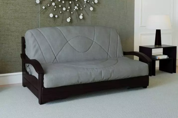带“手风琴”机制的沙发和矫形床垫：一张没有扶手的沙发床，用于日常使用和其他型号 9184_40