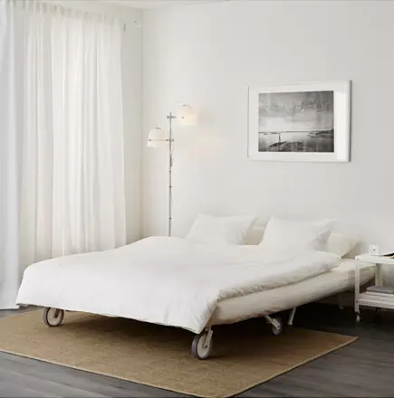 带“手风琴”机制的沙发和矫形床垫：一张没有扶手的沙发床，用于日常使用和其他型号 9184_8