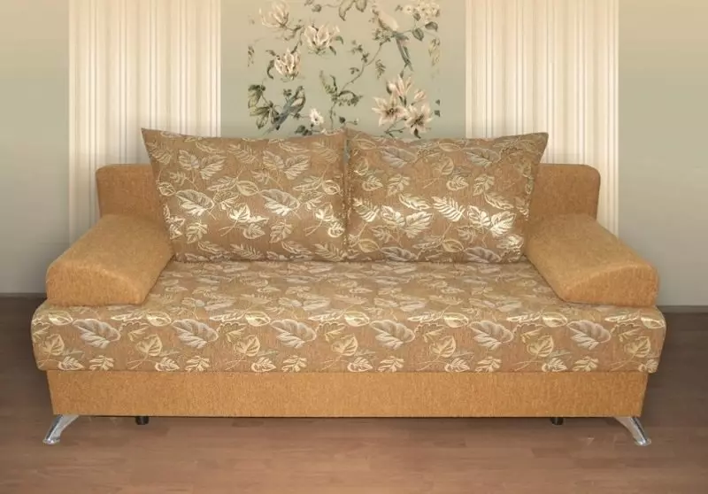 Obliczona sofa (87 zdjęć): Handelowe modele bezpośrednie 140 cm szerokości, 120 cm i 160 cm, książki i inne mechanizmy transformacji 9194_58