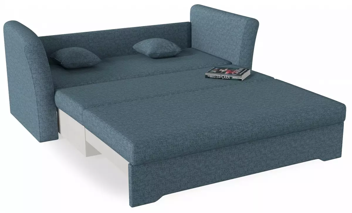 Kalkile sofa (87 foto): wo-tan modèl dirèk 140 cm nan lajè, 120 cm ak 160 cm, liv ak lòt mekanism transfòmasyon 9194_75