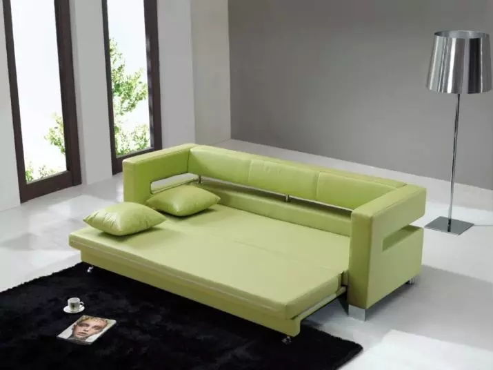 Sofa yang dihitung (87 Foto): Model langsung waktu tinggi 140 cm lebar, 120 cm dan 160 cm, buku dan mekanisme transformasi lainnya 9194_80