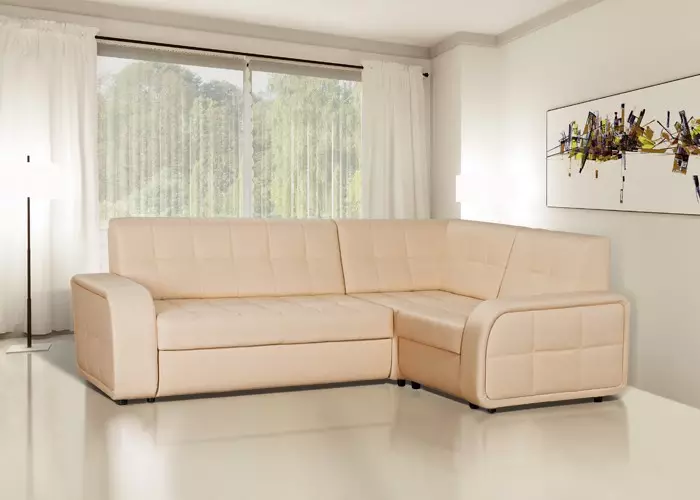 SOFA AFM: Oversigt over hjørne og andre typer sofaer, materialer og farver, transformationsmekanismer og udvælgelse 9196_11