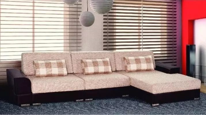 Sofa AFM: izkina eta sofa, material eta kolore, eraldaketa mekanismo eta aukeraketa orokorra 9196_15