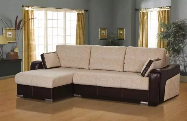 Sofa AFM: Prezentare generală a colțului și a altor tipuri de canapele, materiale și culori, mecanisme de transformare și selecție 9196_2