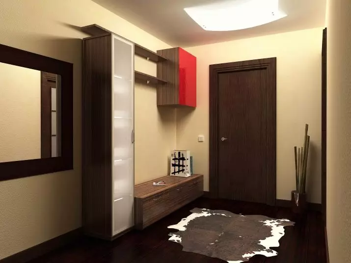 Thiết kế của hành lang (86 ảnh): Những ý tưởng tốt nhất để tạo ra một nội thất đẹp của hành lang trong căn hộ thông thường, ví dụ dự án 9205_43