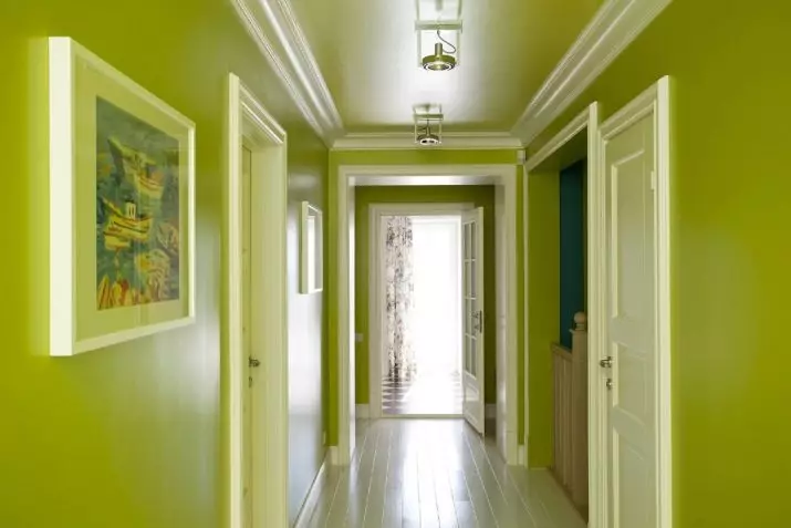 Hallway დიზაინი (163 ფოტო): საინტერესო ინტერიერის დიზაინის იდეები ბინაში, პროექტების შესაქმნელად ლამაზი დიზაინერი ოთახი 9207_128