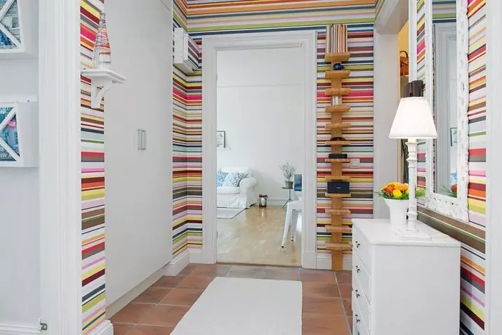 복도 디자인 (163 사진) : 아파트의 흥미로운 인테리어 디자인 아이디어, 아름다운 디자이너 룸 생성 프로젝트 9207_35