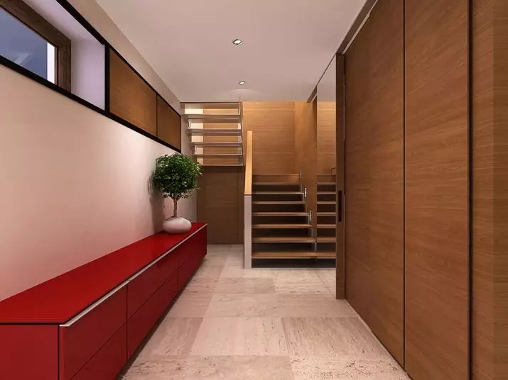 복도 디자인 (163 사진) : 아파트의 흥미로운 인테리어 디자인 아이디어, 아름다운 디자이너 룸 생성 프로젝트 9207_44