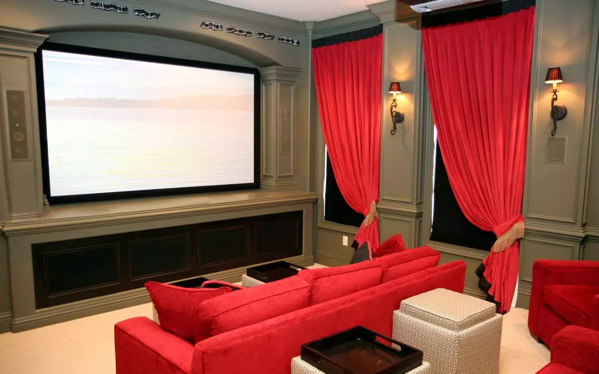 Επιλέξτε έναν καναπέ για το Home Theater: Άνετοι γωνιακοί καναπέδες για να παρακολουθήσετε τηλεόραση. Σχεδιασμός δωματίου με καναπέ καναπέ 9208_14