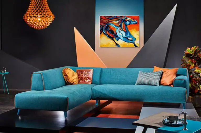 Stilski sofe (76 slike): moderne boje. Šta materijali su sada u modi? Drugi trendovi, primjeri u unutrašnjosti 9215_27